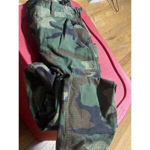 TrousersUltra Force BDU Pants Mens Smal 29 Camo Cargo‎ Regular Military Utility